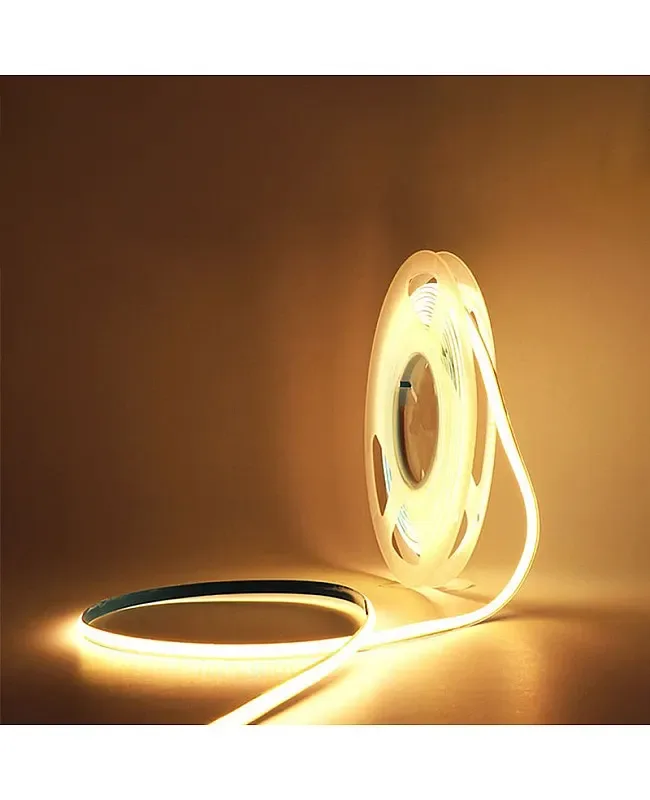 Ultra Slim 3MM 12V Strip LED COB Dot Free detail 06