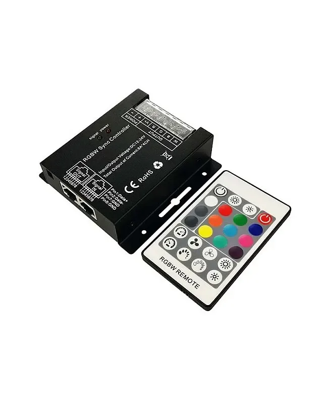 768W RGBW LED Controllers With 24 Keys RF Remote Control detail 02