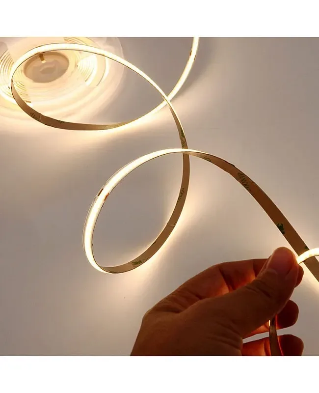 24V 8MM 336LEDs FCOB LED Strip Lights Bedroom detail 07
