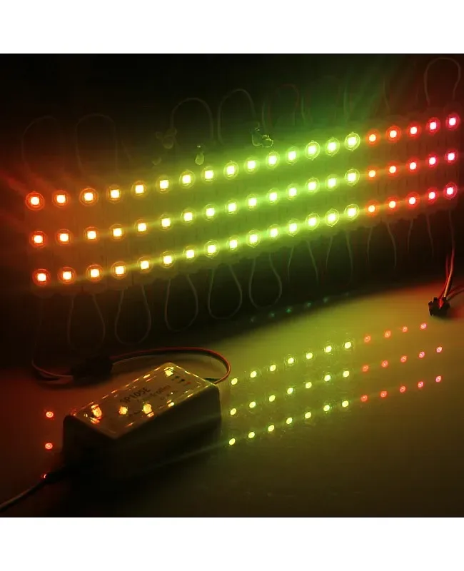 IP65 Waterproof Injection WS8211 5050 Dreamcolor RGB LED Module detail 07