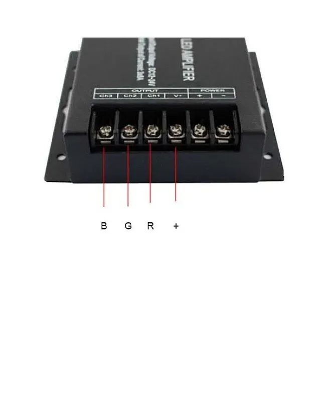 DC12V 24V 30A RGB LED Amplifier detail 04