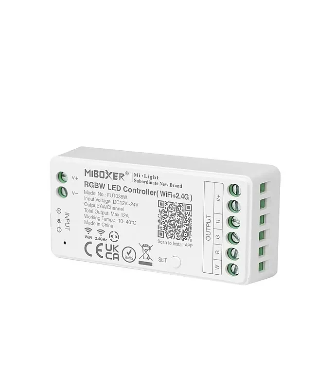 WiFi 24V RGBW LED Strip Controller detail 02
