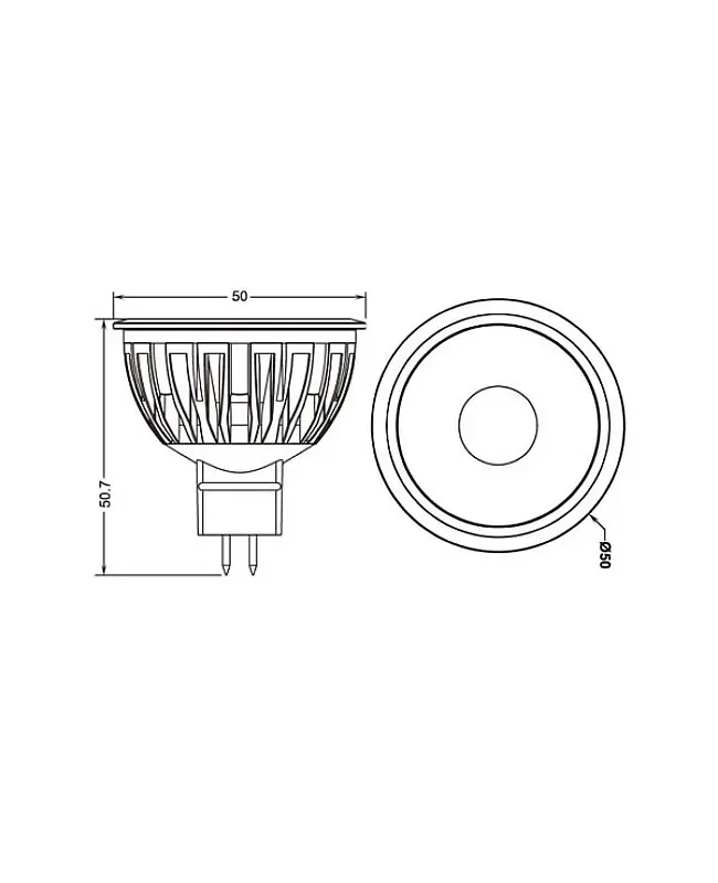 7W COB MR16 Light Bulbs detail 03