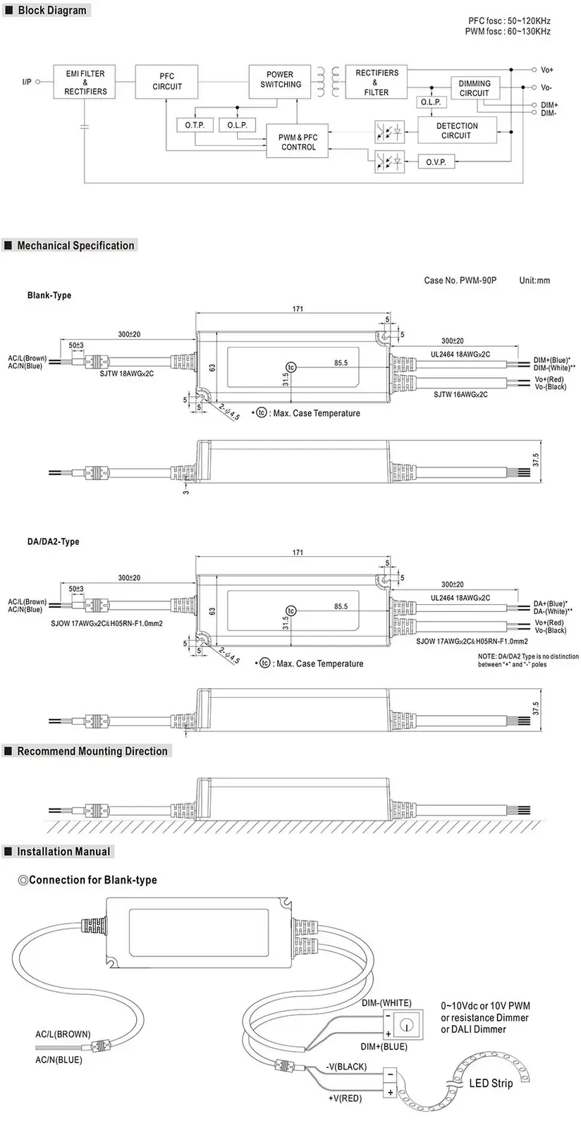 Dimming Power Supply PWM 90 detail 08