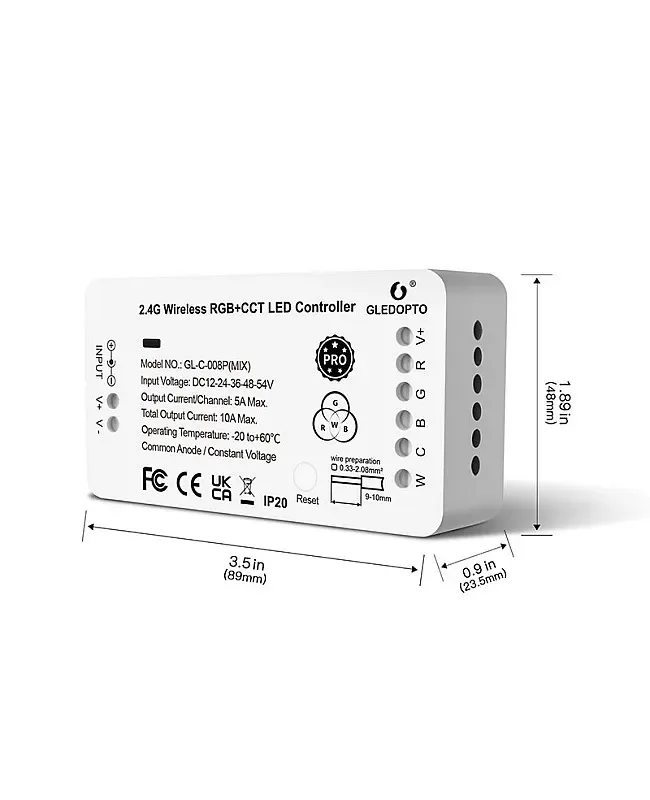 GL C Mix RGB CCT Zigbee LED Strip Remote Controller detail 04
