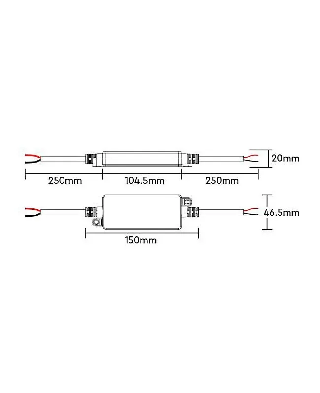 IP66 Outdoor Waterproof LED Single Color Dimmer 2.4G detail 05