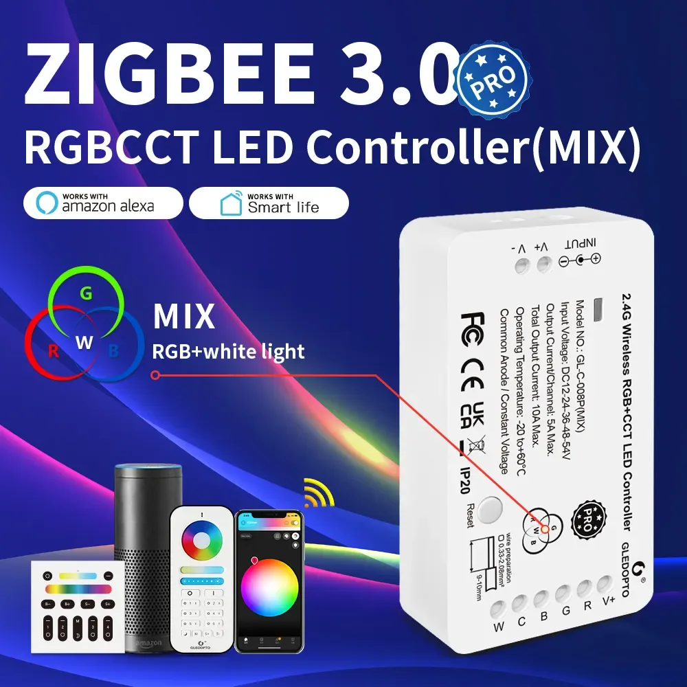 GL C Mix RGB CCT Zigbee LED Strip Remote Controller detail 07