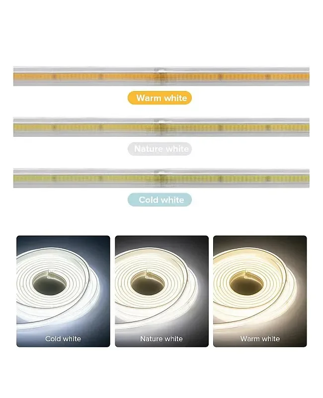 AC220V High Voltage COB LED Strip Lights detail 07