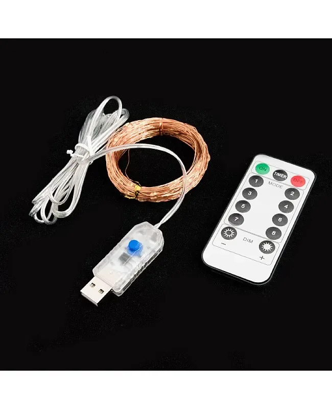 USB Copper Wire LED Lights detail 03