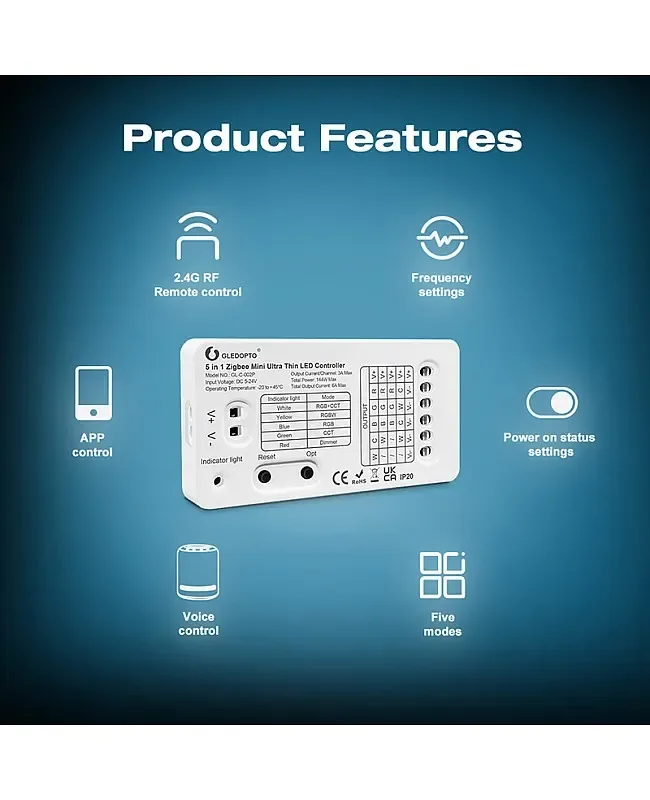 5 In 1 Ultra Mini Zigbee Controller detail 04