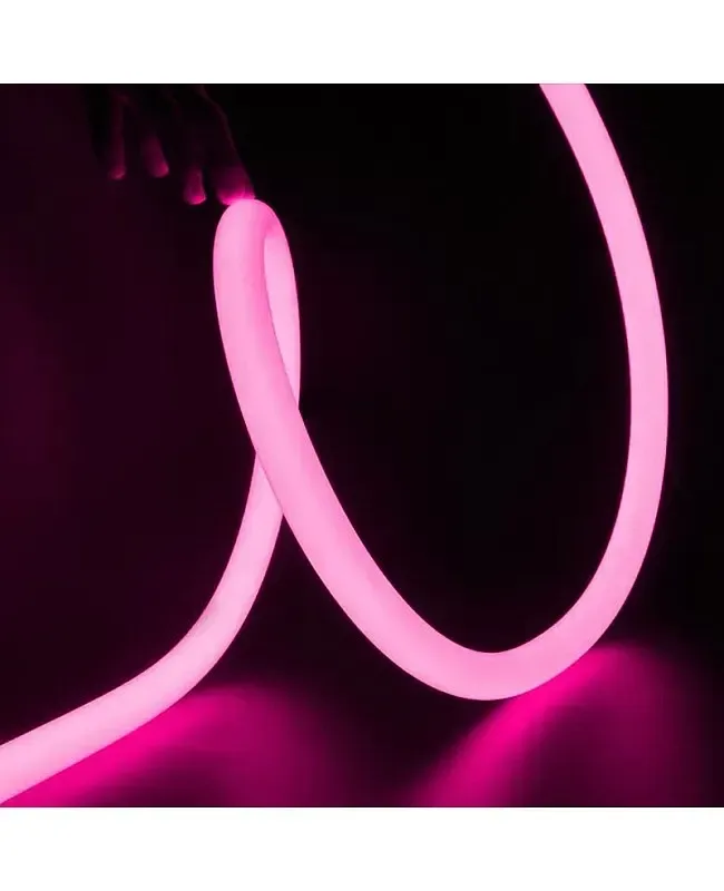 25MM Round 360° View DC24V Flex Neon LED Strips 16.4FT detail 16