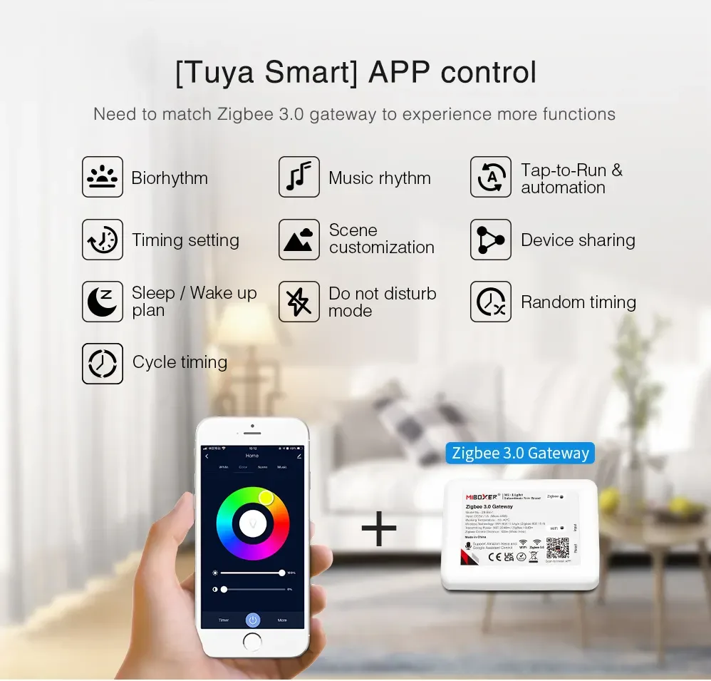 Low Voltage 24V RGB CCT Front Yard Lights Zigbee 3.0 APP Control detail 12