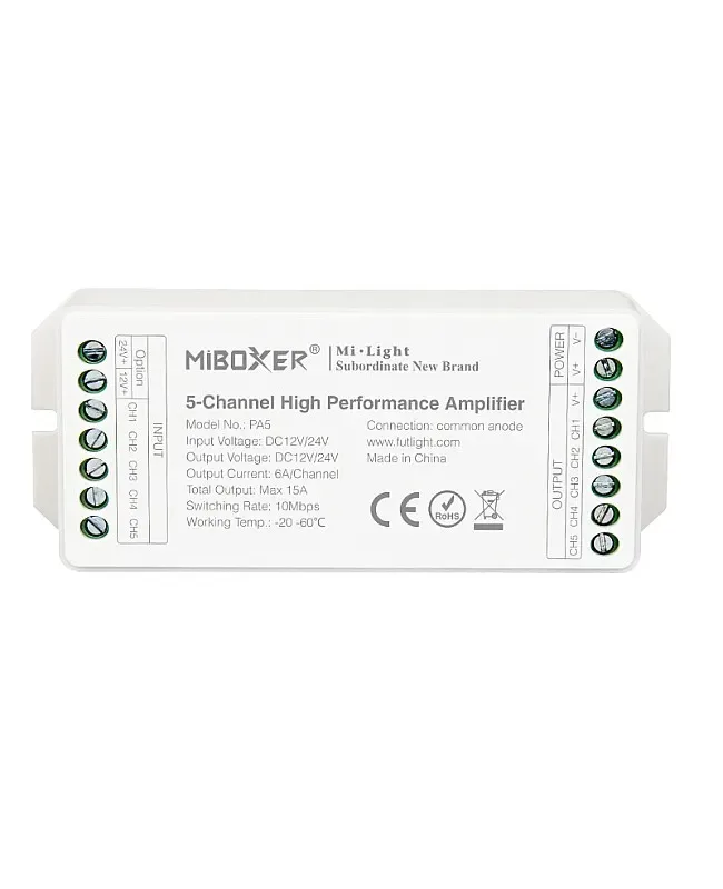 5 Channels High Performance LED RGB Amplifier detail 04