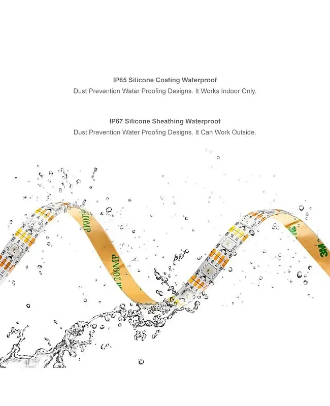 Full Color WS2813 Digital Programmable LED Strips detail 07