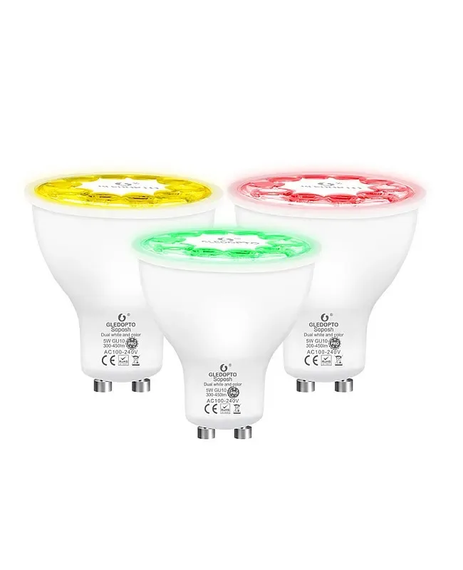 5W GU10 RGB CCT Zigbee Pro Lamp detail 05