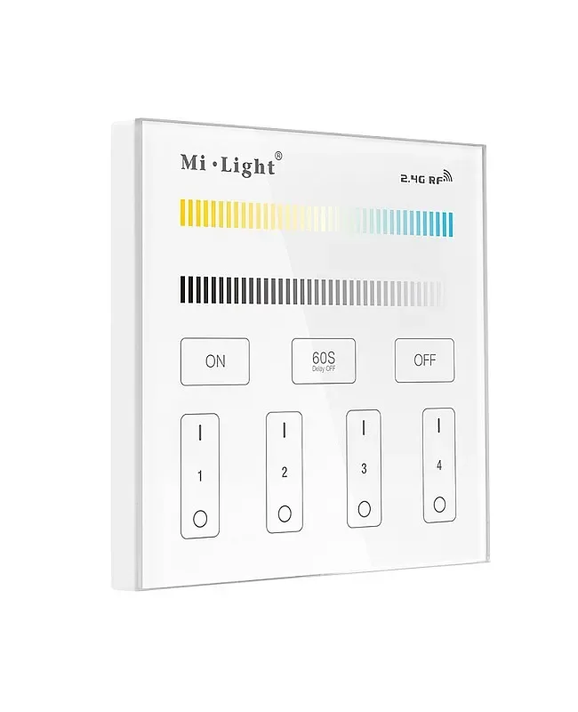 4 Zones 2.4G CCT T2 Panel Remote Control detail 04