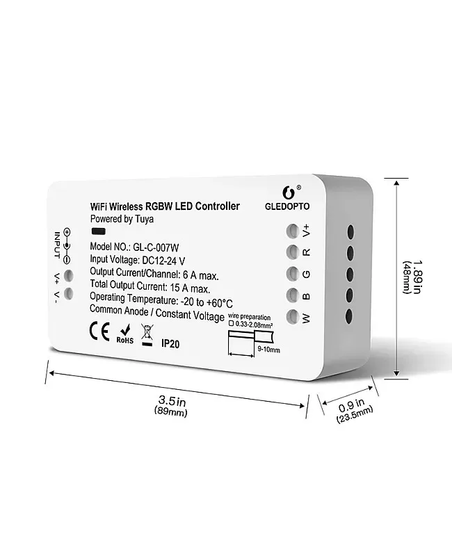 RGBW Wifi Controller APP Control detail 03