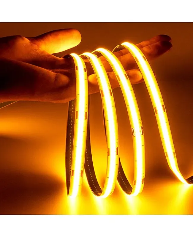 24V 8MM 336LEDs FCOB LED Strip Lights Bedroom detail 09