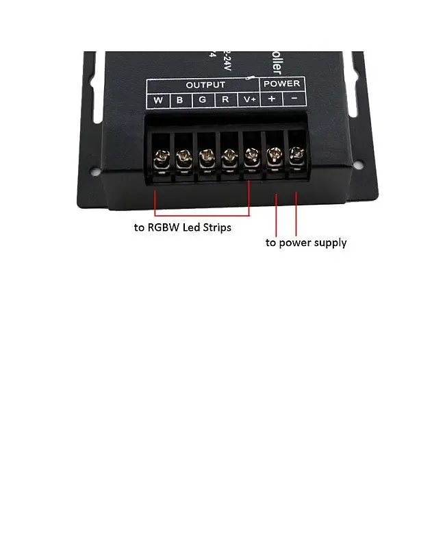 768W RGBW LED Controller With RF Touch Remote Control detail 05