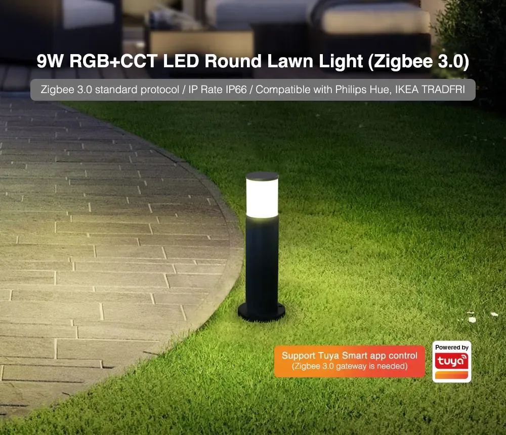 Low Voltage 24V RGB CCT Front Yard Lights Zigbee 3.0 APP Control detail 09
