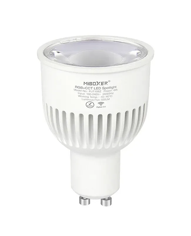 6W GU10 RGB+CCT Zigbee 3.0 Ceiling Spotlights detail 04