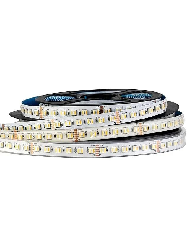5 In 1 Waterproof 24V RGBCCT LED Strips 96LEDs/M 16.4FT detail 02