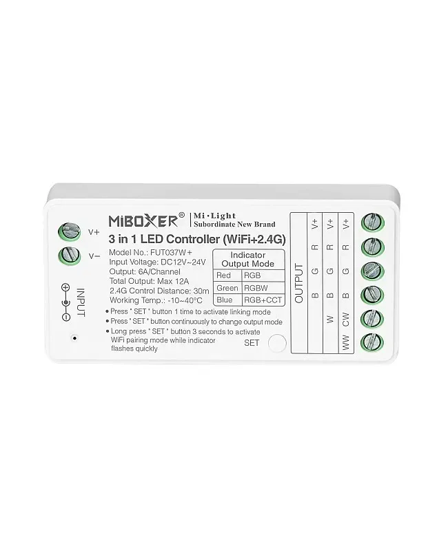 + 3 In 1 WiFi LED Strip Lights Controller detail 02