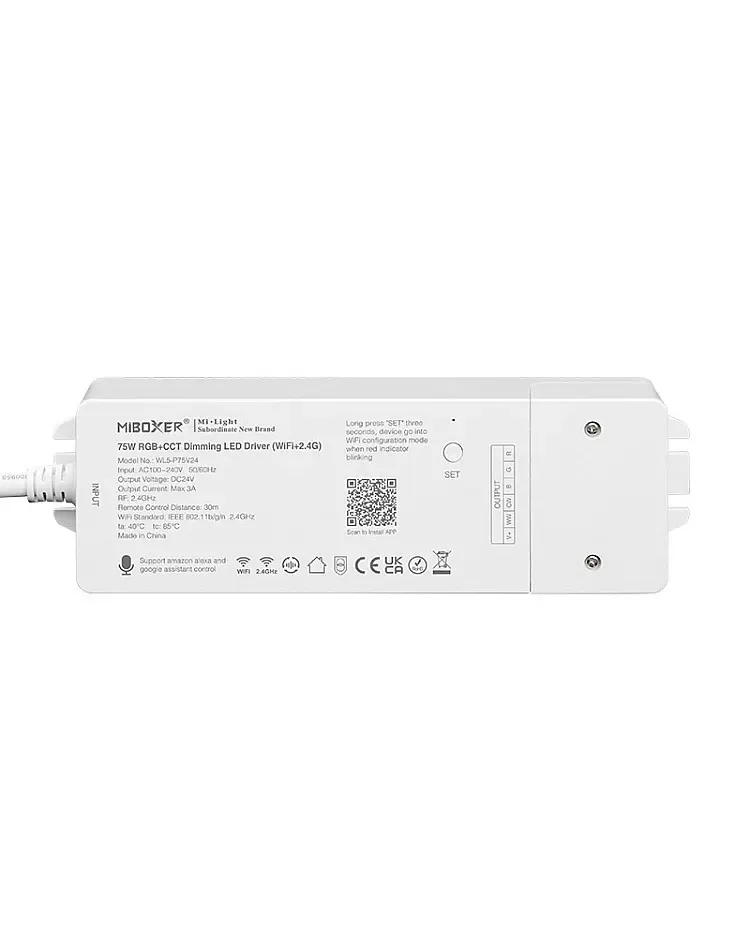 4G WiFi RGBWW 24V Dimmable LED Driver / product image