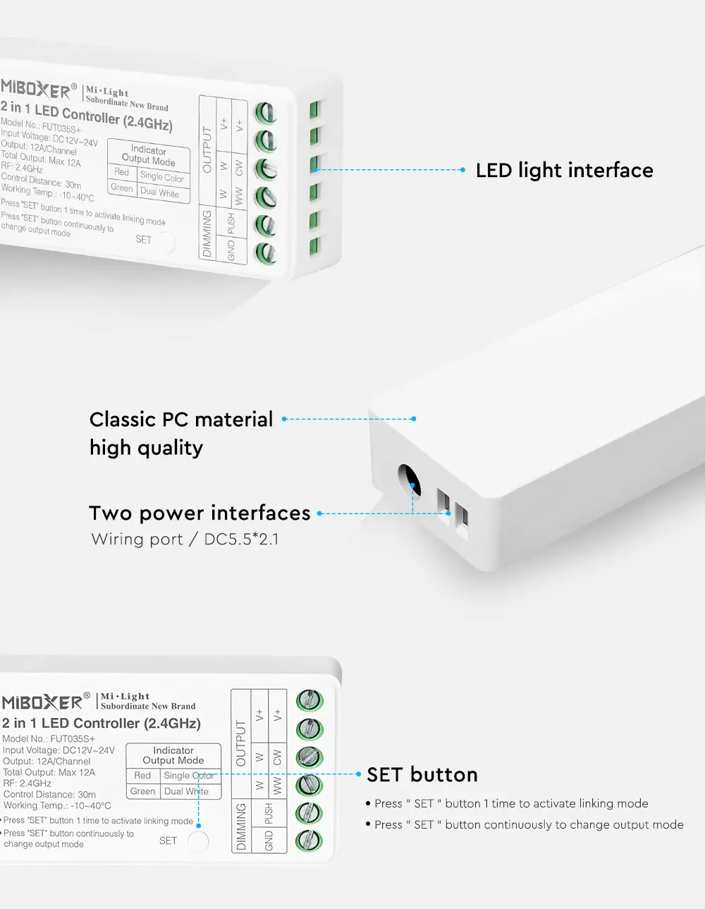 + Smart Dimmer For Single Color/Dual White detail 12