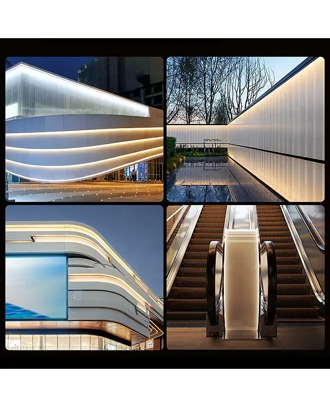 Outdoor 24V Dimmable Wall Washer Lights With Optical Lens detail 06