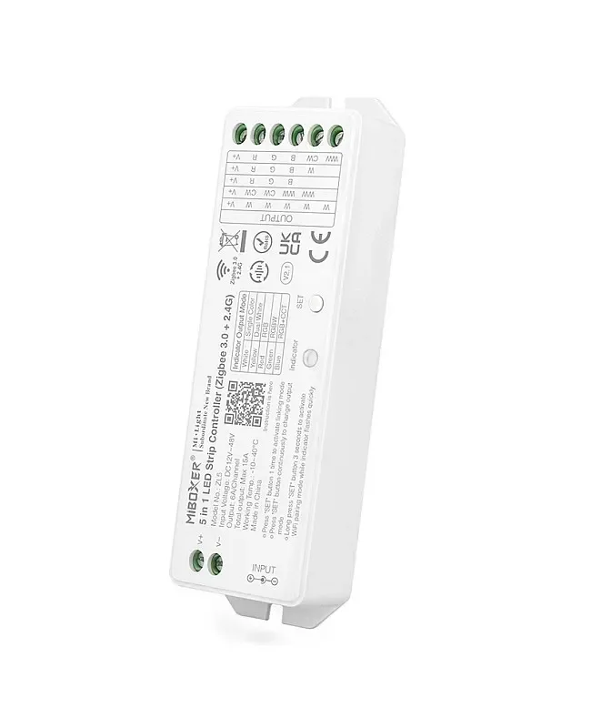 5 In 1 RGBWW Controller Zigbee 3.0+2.4G Wireless detail 04