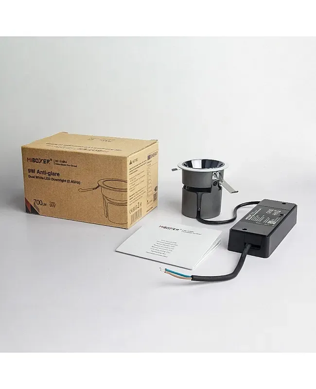 9W CCT Black Recessed Downlights detail 07