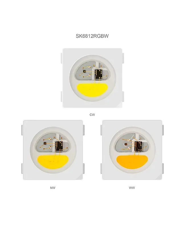 SK6812 RGBW Replacement SMD LED Chips With IC detail 03