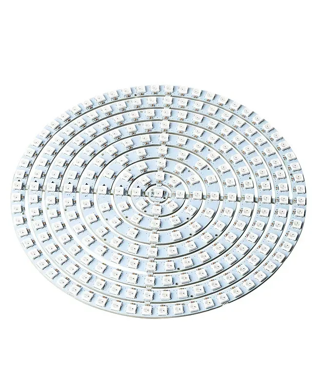 5V Addressable 37/93/241 LEDs WS2812B RGB Matrix LED Panels detail 03