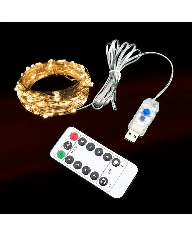USB Copper Wire LED Lights detail 04