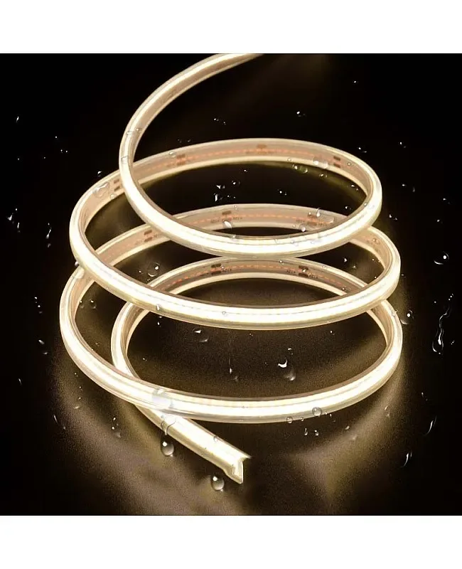 12V/24V IP67 Waterproof COB Outdoor LED Strips detail 07