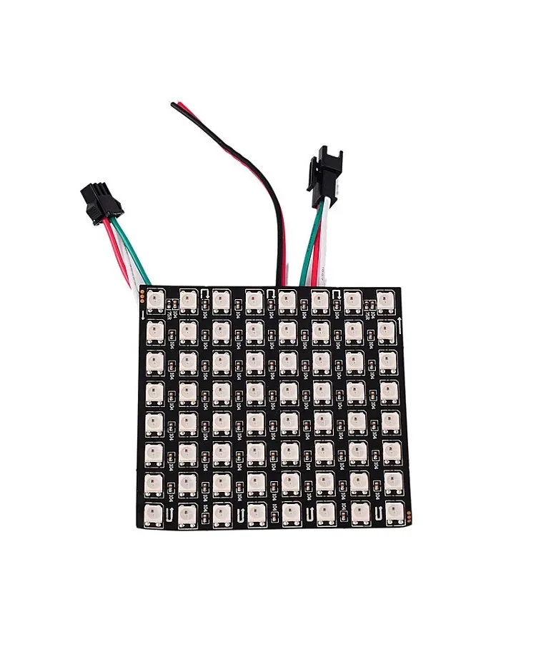 8*8/16*18/8*32 WS2812B Programmable LED Matrix Panel Screen / product image