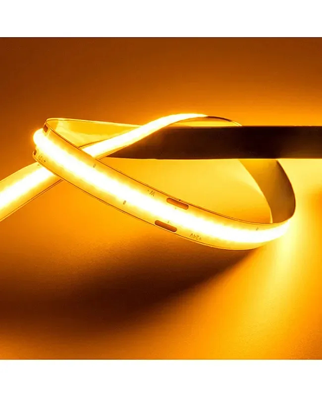 24V 8MM 336LEDs FCOB LED Strip Lights Bedroom detail 08
