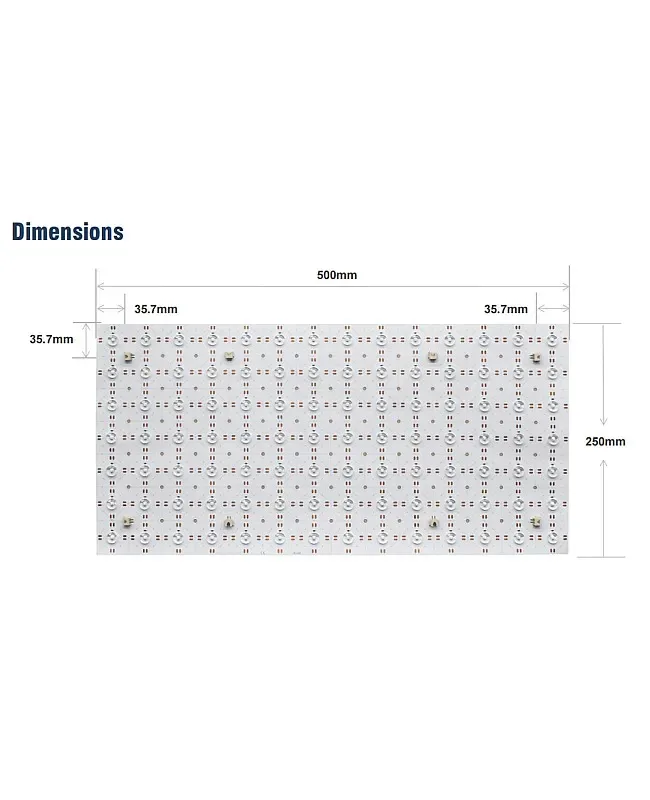 Flexible LED Sheet With Optical Lens Dimmable DC24V detail 05