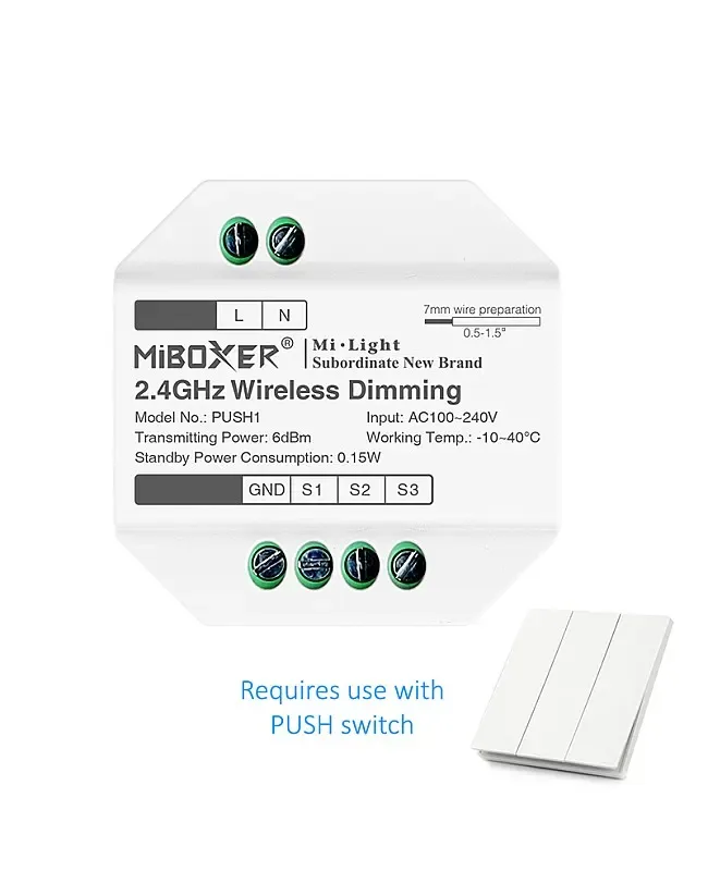 High Voltage 2.4G Wireless Dimmer detail 03