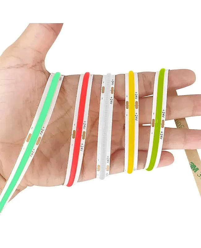 8MM 12V/24V 480LEDs COB LED Strips detail 03