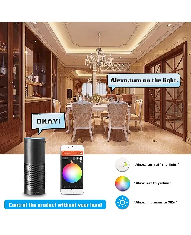 4W RGB+CCT Candle Light Bulb Pro detail 05