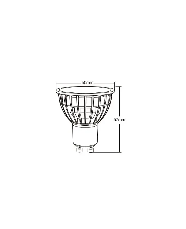 4W RGBWW GU10 Zigbee Light Bulb detail 04