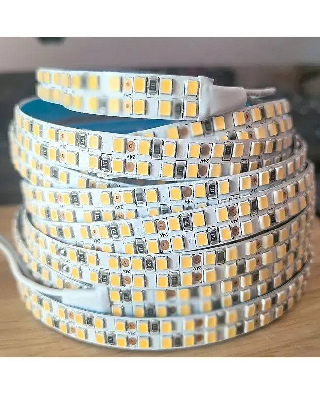 Super Bright White LED Strip Lights 336LEDs/M Dual Row 24V detail 04
