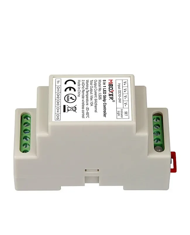 DIN Rail 5 in 1 Wireless LED Controller detail 02