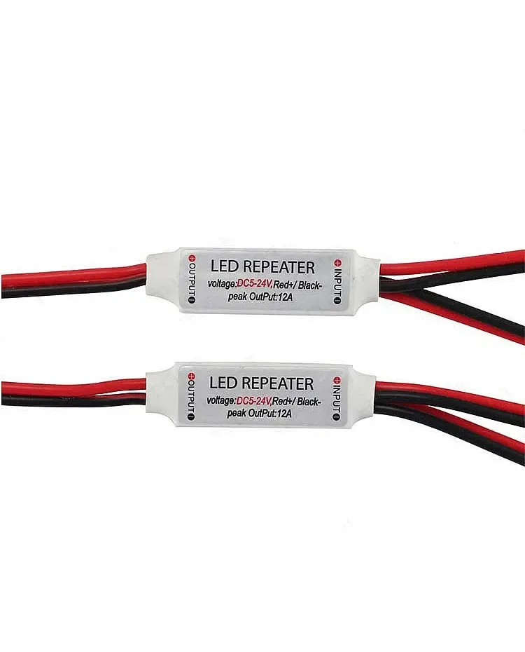 24V 12A LED Light Mini Amplifier For Single Color LED Lights / product image