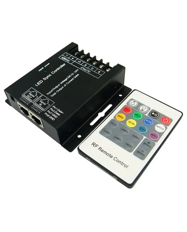 720W RGB Light Controller With 20 Keys RF Remote Control / product image