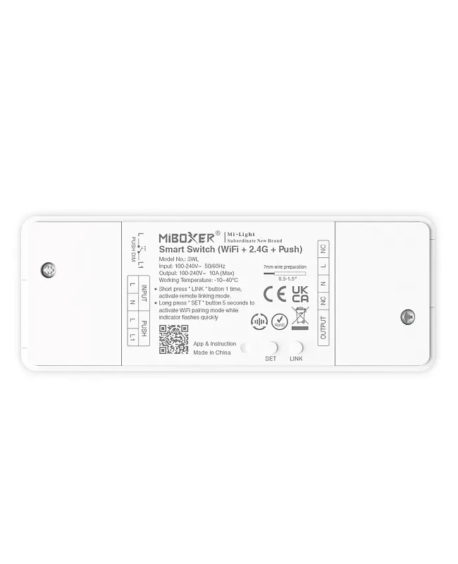 SWL Smart Light Switch Voice Control detail 02
