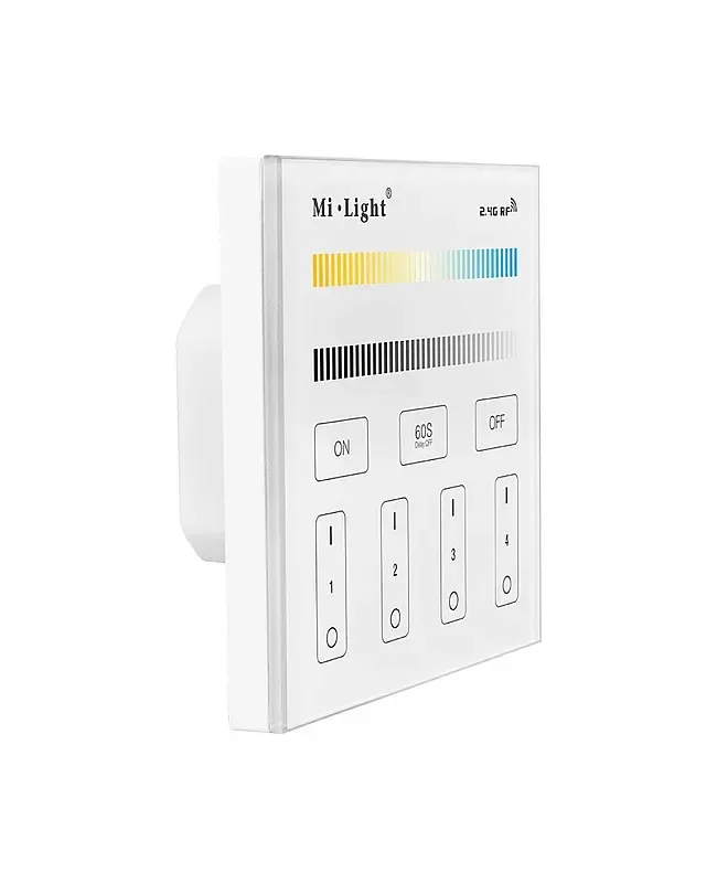 4 Zones 2.4G CCT T2 Panel Remote Control detail 03