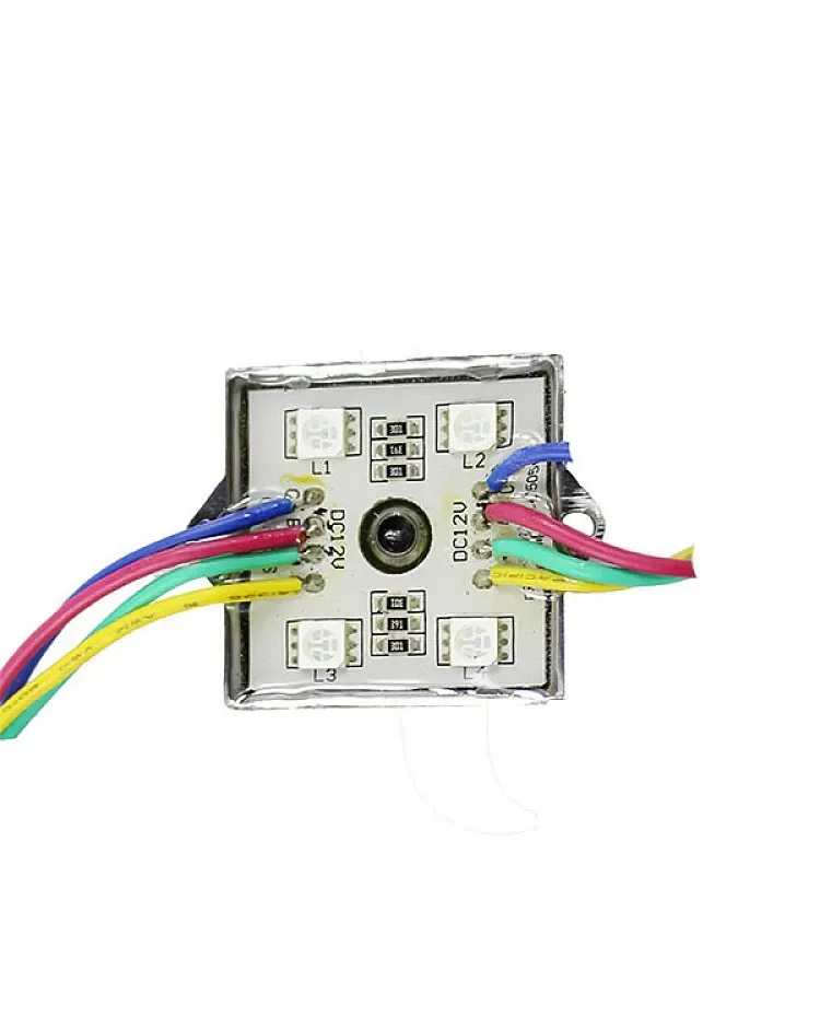 DC12V RGB 5050 LED Modules With Metal Shell 20PCS/String / product image